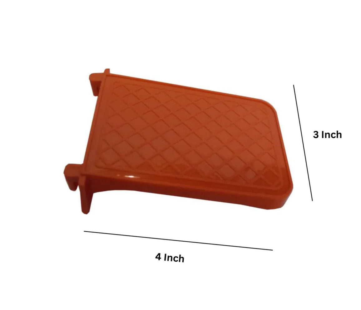 Plastic Platform Stand for Bird Cage – 4x3 Inch Durable Perch, Easy-to-Attach Accessory for Birds | Volikart
