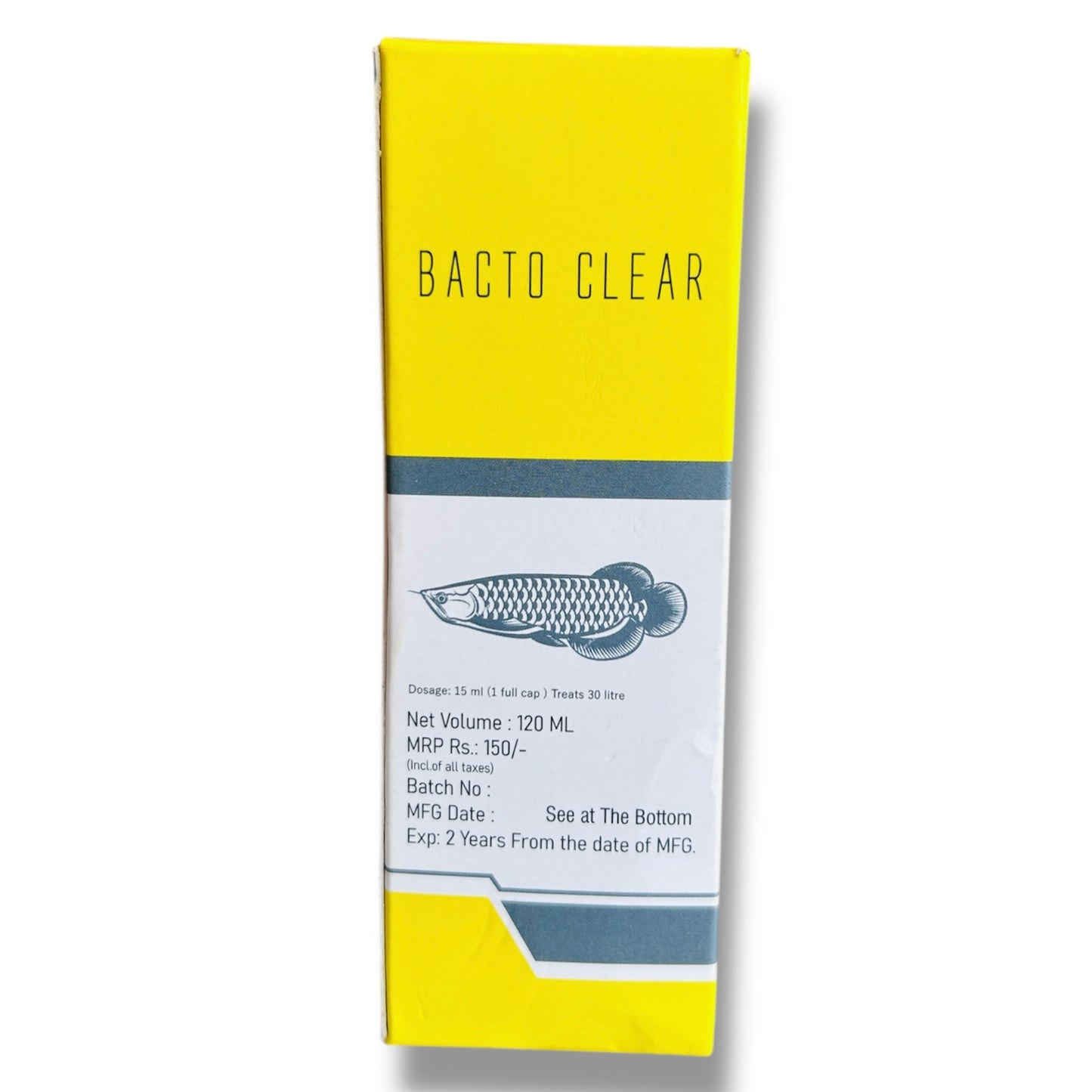 Redfin Water Bacto Clear Aquarium Water Conditioner – 120ml | Clears Chlorine & Cloudy Water, Safe for Freshwater Tanks