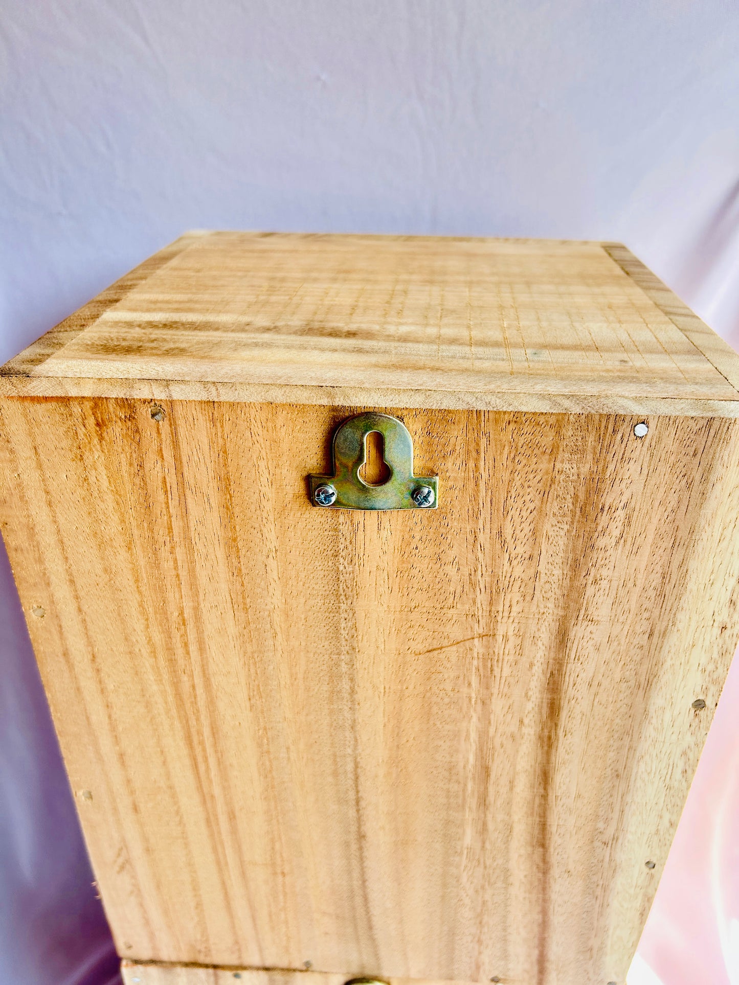 Wooden Cockatiel Breeding Box - 12x10x10 Inch - Avian Nesting Shelter for Cockatiels