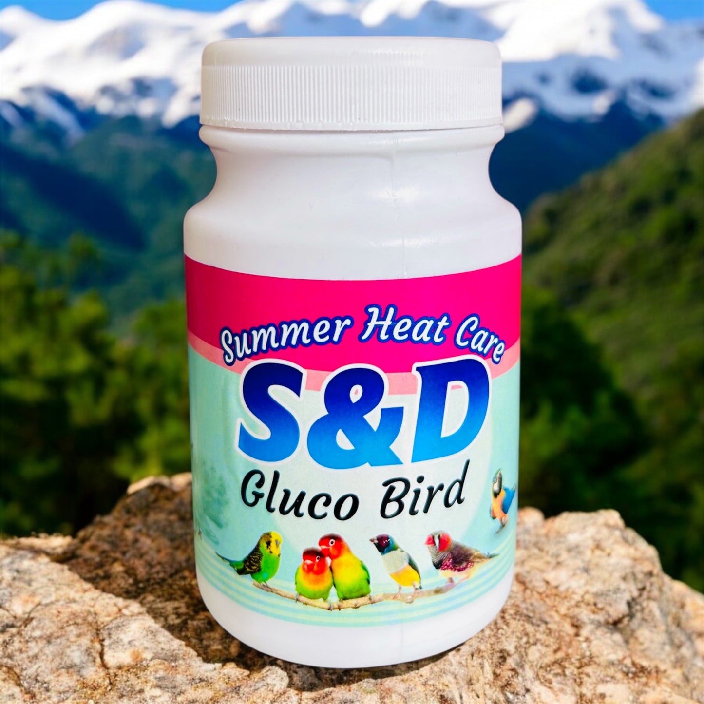 S&D Gluco Bird Supplement – 100gm for All Birds | Summer Energy Care – Volikart