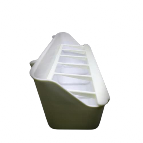 Pack of 2 Hanging Cage Feeder Bowls for Love Birds, Finches, Cockatiels, Pigeons - 500gm