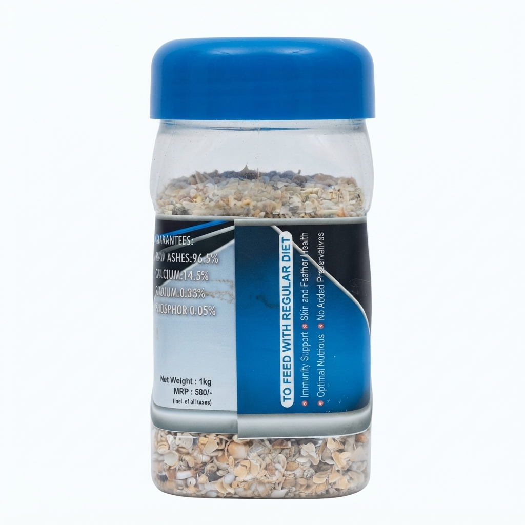 Star Farms Calci-Min Grit for Birds 1kg | Mineral & Calcium Grit Supplement for All Life Stages