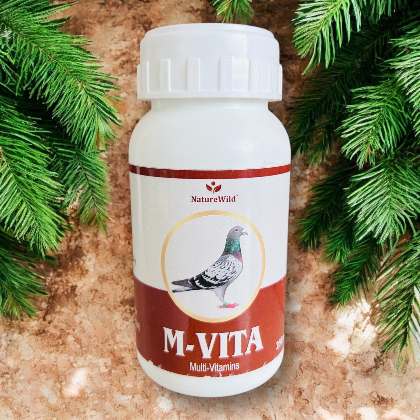 Nature Wild M VITA Multivitamin Liquid for Birds – Immunity & Growth Booster | Enriched with Vitamin A, B1, C, K3 | 100ml