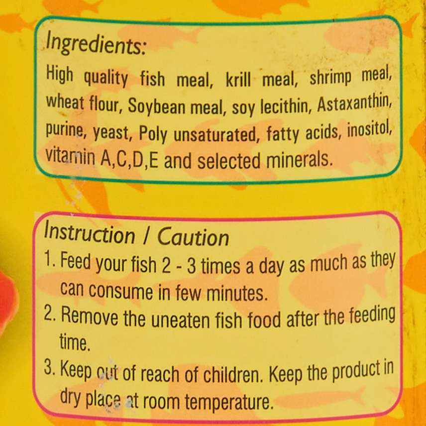 Royal Red Natural Fish Food – 100gm | Complete Nutrition for All Tropical Aquarium Fish | Enhances Color & Immunity