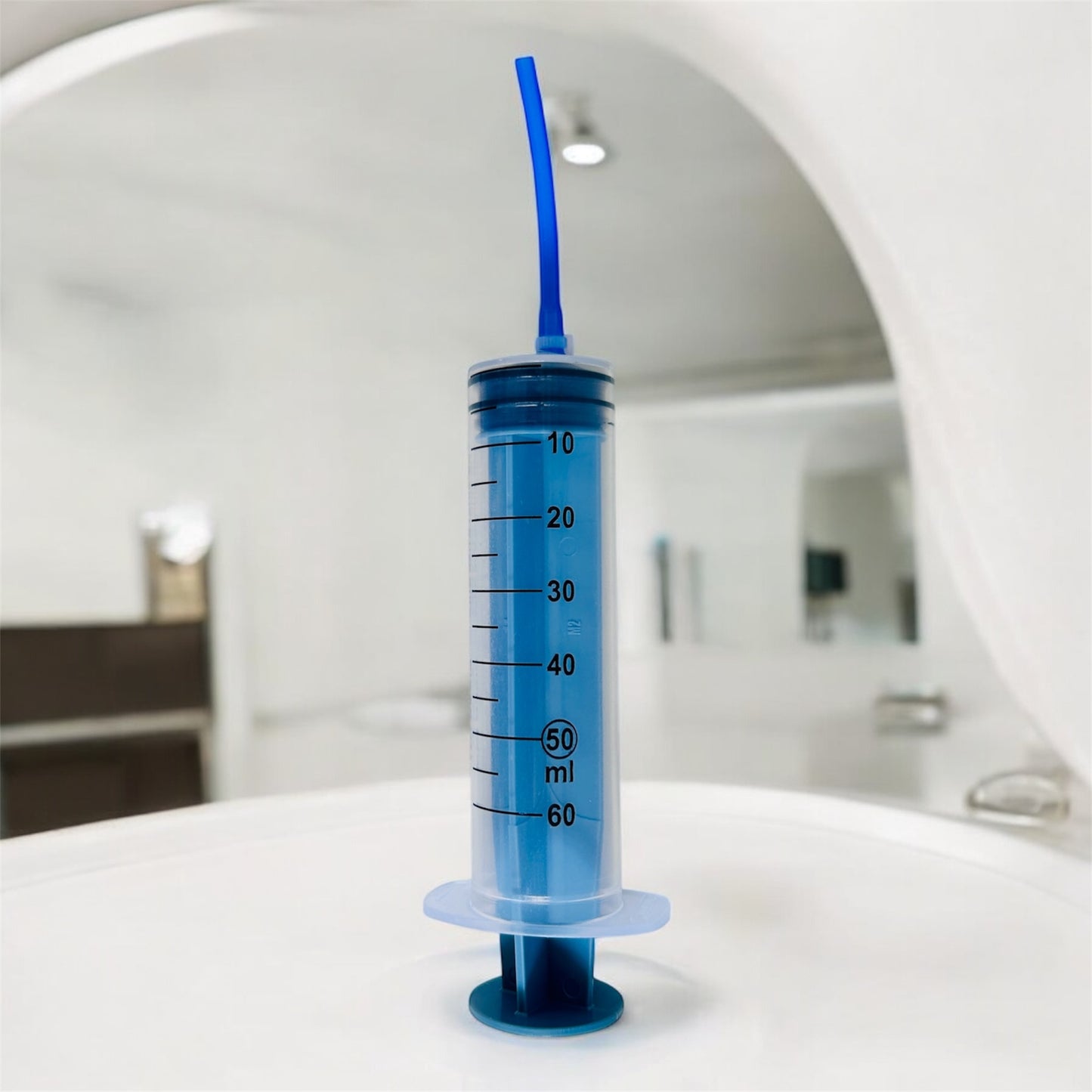 60ml Bird Hand Feeding Syringe, complete with a flexible rubber tube