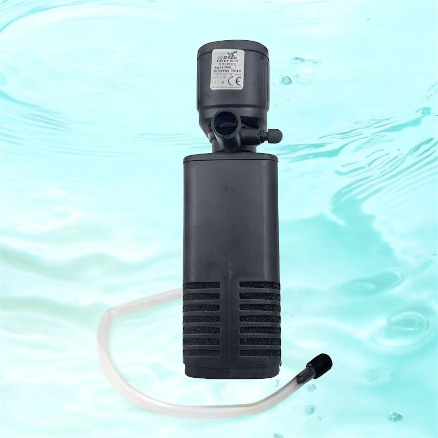 Internal Aquarium Filter 15W – 1000 L/H Flow | Undergravel Fish Tank Filter for Freshwater & Saltwater | Mechanical Filtration System