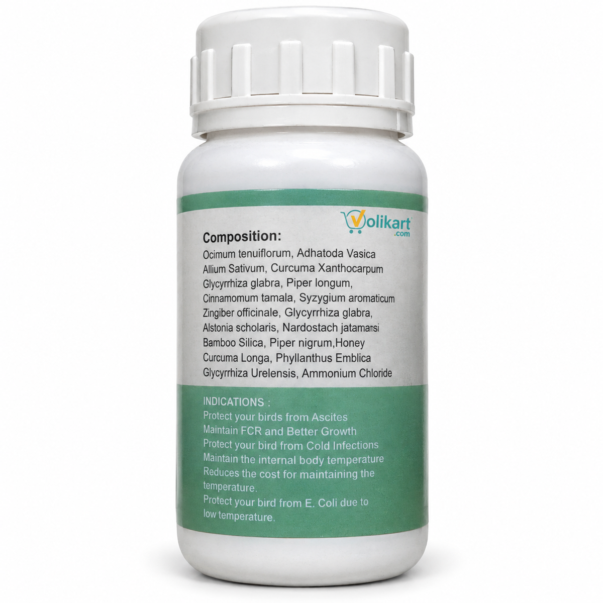 Volikart™ Naturewild Cold Care Pigeon Supplement 250ml | Herbal Bird Supplement