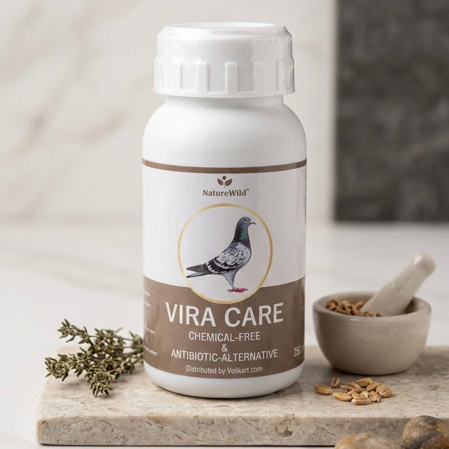 Nature Wild Vira Care 250g Herbal Bird Medicine | Chemical-Free Antibiotic Alternative for Pigeons