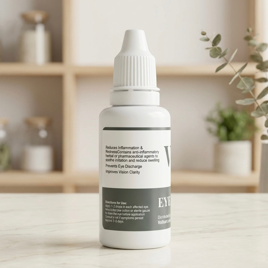 Volikart Nature Wild Eye-Care Drops for Pigeons & Pet Birds | Relief for Eye Infection, Redness & Eye Discharge