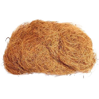 100g Fine Quality Natural Coconut Fiber Nesting Material for Birds, Finches, Budgies & Small Animals | Soft Coco Nesting Fiber