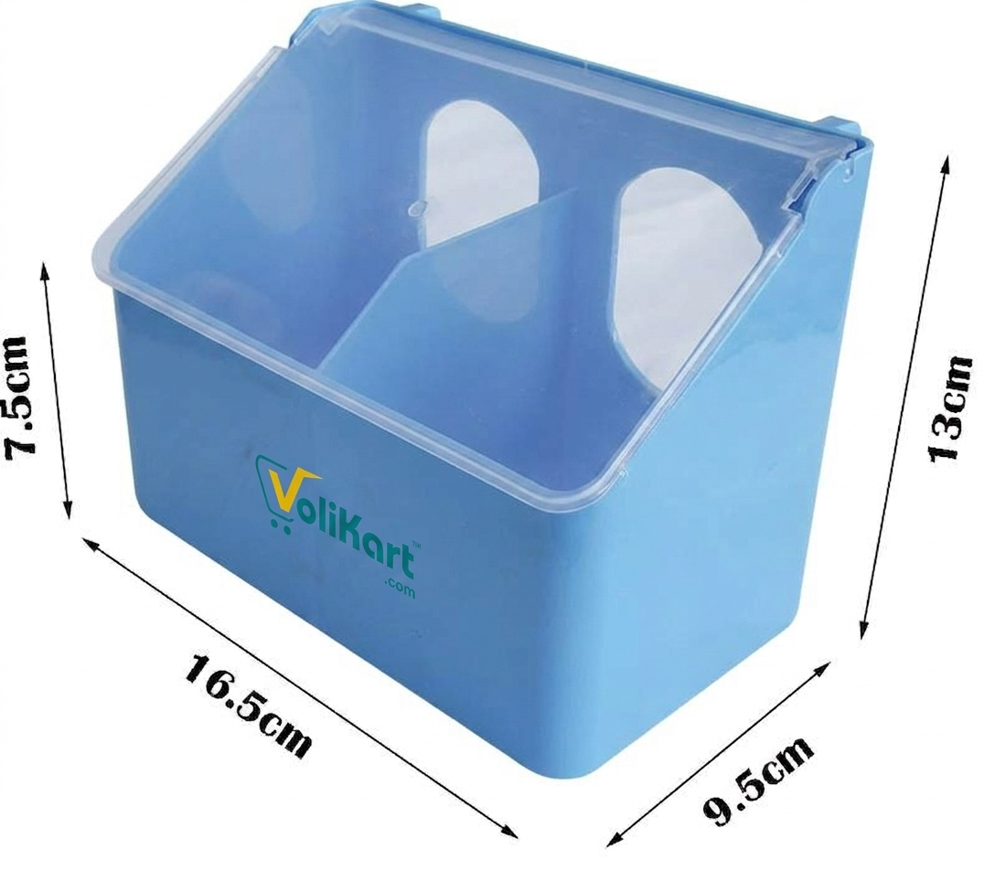 Volikart™ Outside Cage Bird & Pigeon Seed Feeder (Anti-Waste)