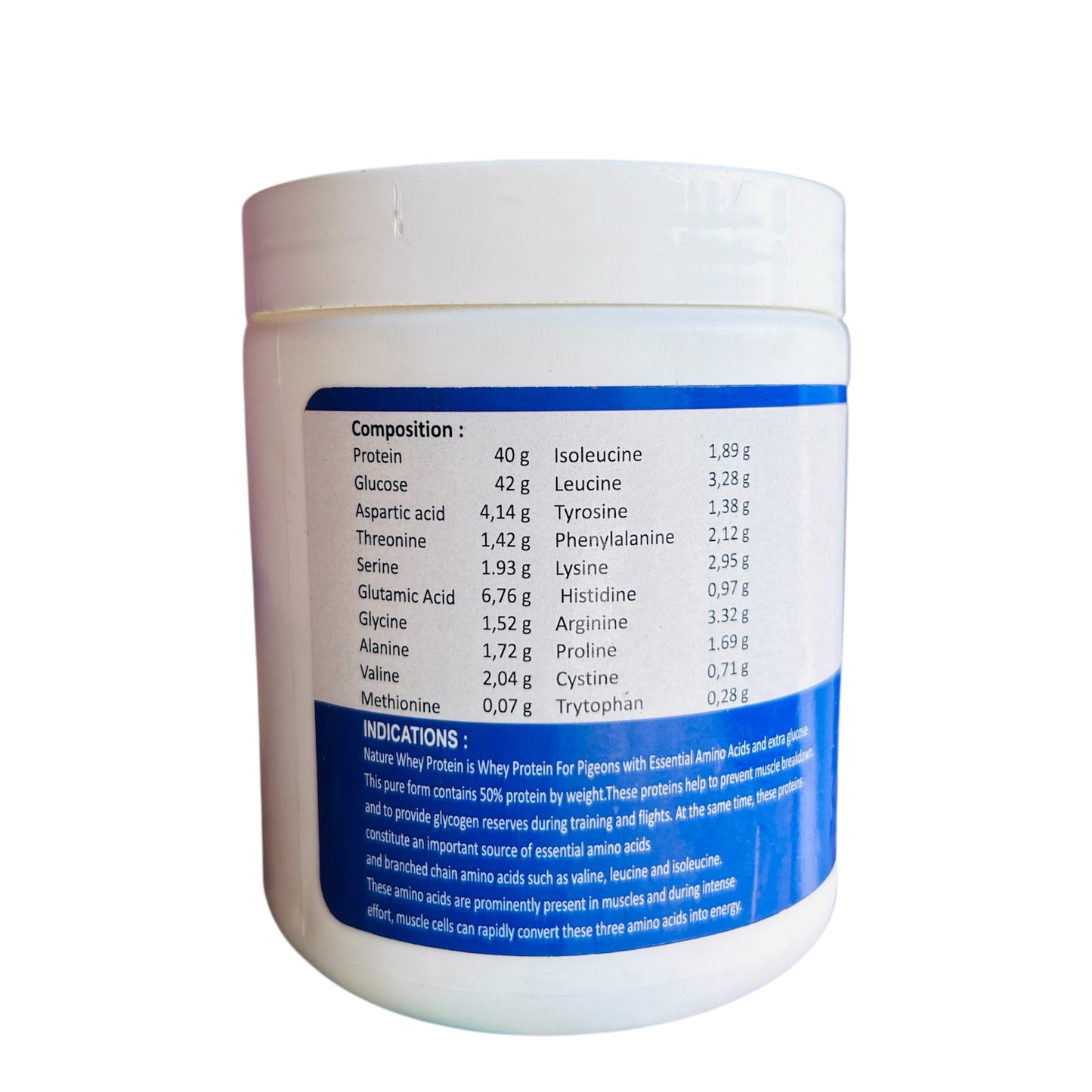 NatureWild Nature Whey Protein for Pigeon 200gm