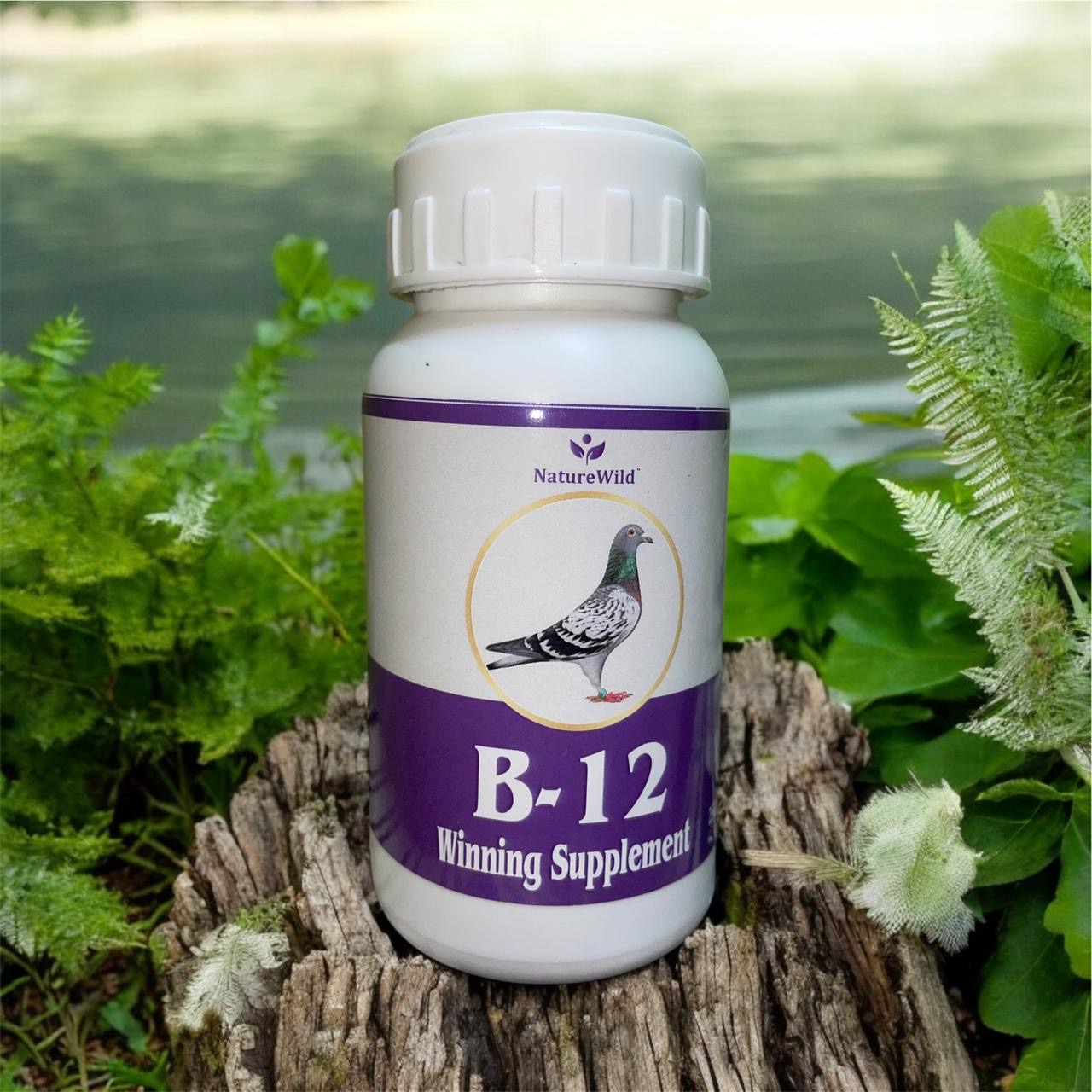 250ml B-12 Winning Supplement for Racing Pigeons – Boost Flying Performance & Stamina Nature Wild
