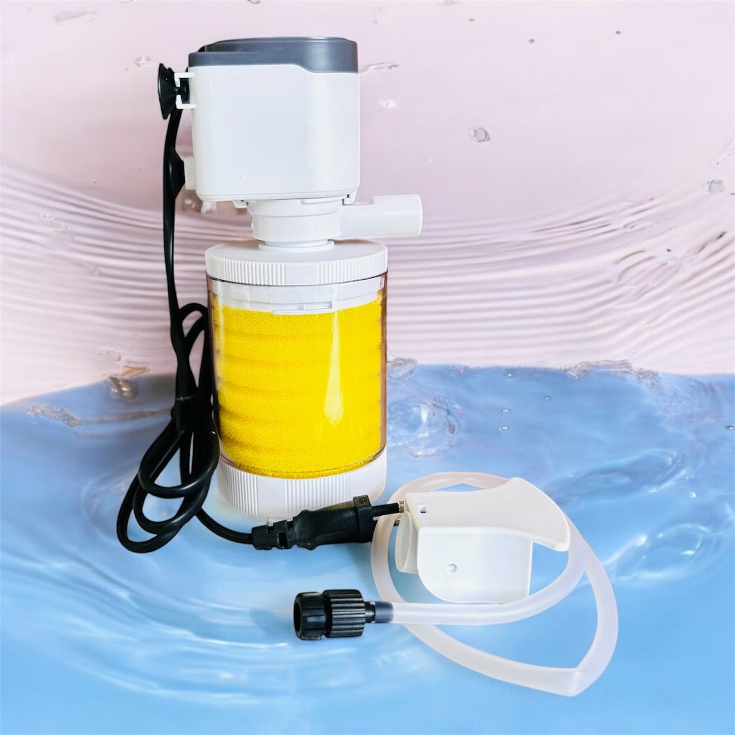 WP-2300A Internal Aquarium Filter – 10W Fully Submersible Filter for Fresh & Salt Water, 800L/H Flow Rate