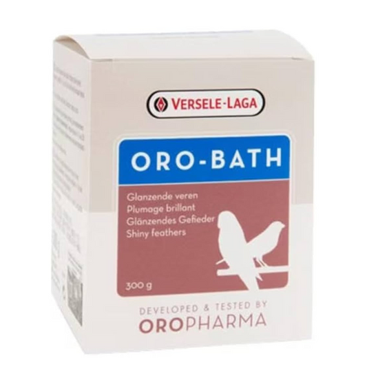 Versele-Laga Oropharma Oro-Bath Bird Feed Supplement – 300g | Shiny Feathers & Glossy Plumage