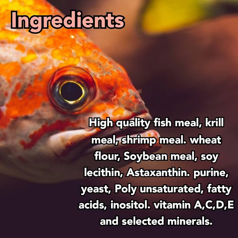 Star Farms True Color Cichlid Fish Feed - 100gm | Rapid Growth & Natural Color Enhancer | High-Quality Protein Formula