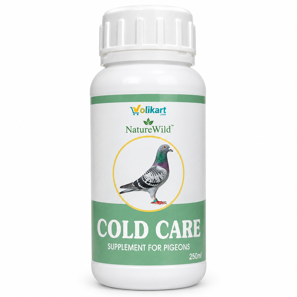 Volikart™ Naturewild Cold Care Pigeon Supplement 250ml | Herbal Bird Supplement