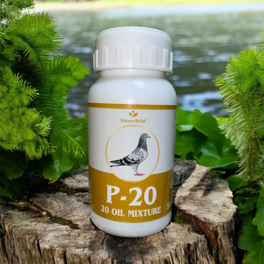 250ml Nature Wild P-20 Oil Mixture – Premium Multi-Oil Blend for Pigeons’ Health & Performance