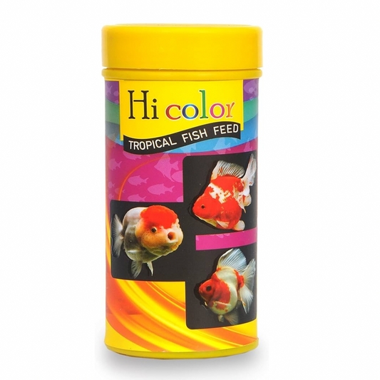 Star Farms Hi Color Fish Feed for All Tropical Fish – 100g | High Protein Formula for Bright Colors & Healthy Growth