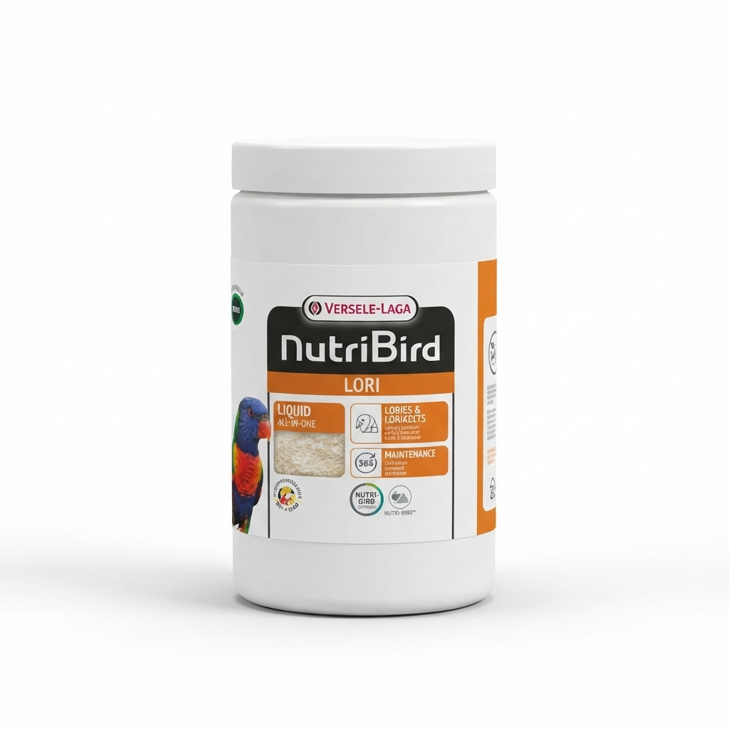 Versele-Laga NutriBird Lori Complete Feed for Lories & Lorikeets 700g | Daily Nutrition for Digestive & Feather Health