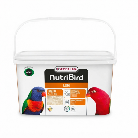 Versele-Laga NutriBird Lori Complete Food for Lories & Lorikeets 3kg | Balanced Nectar-Eating Bird Feed