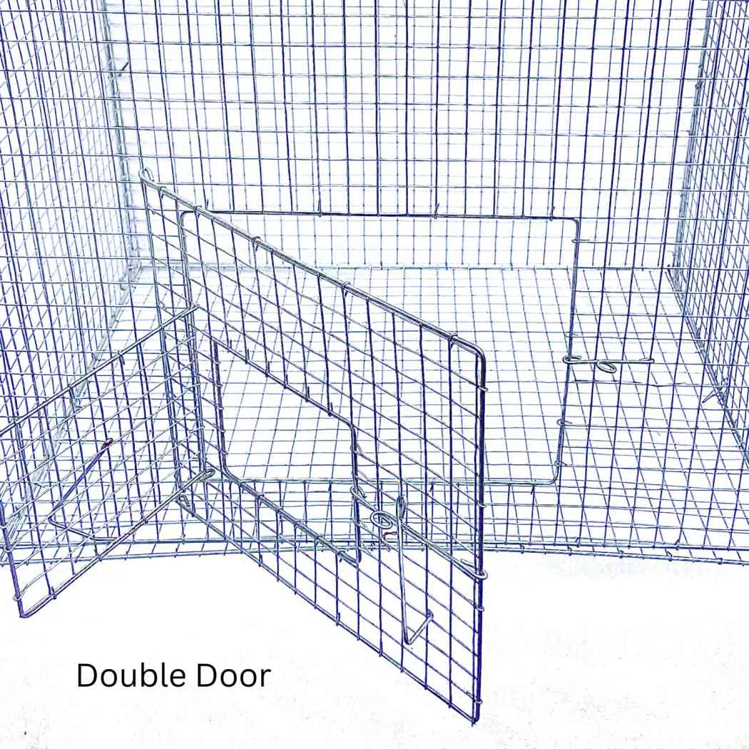 Folding Bird Cage 14 inch (H) x14 inch (W) x 20 inch (L) single door Carry Cage