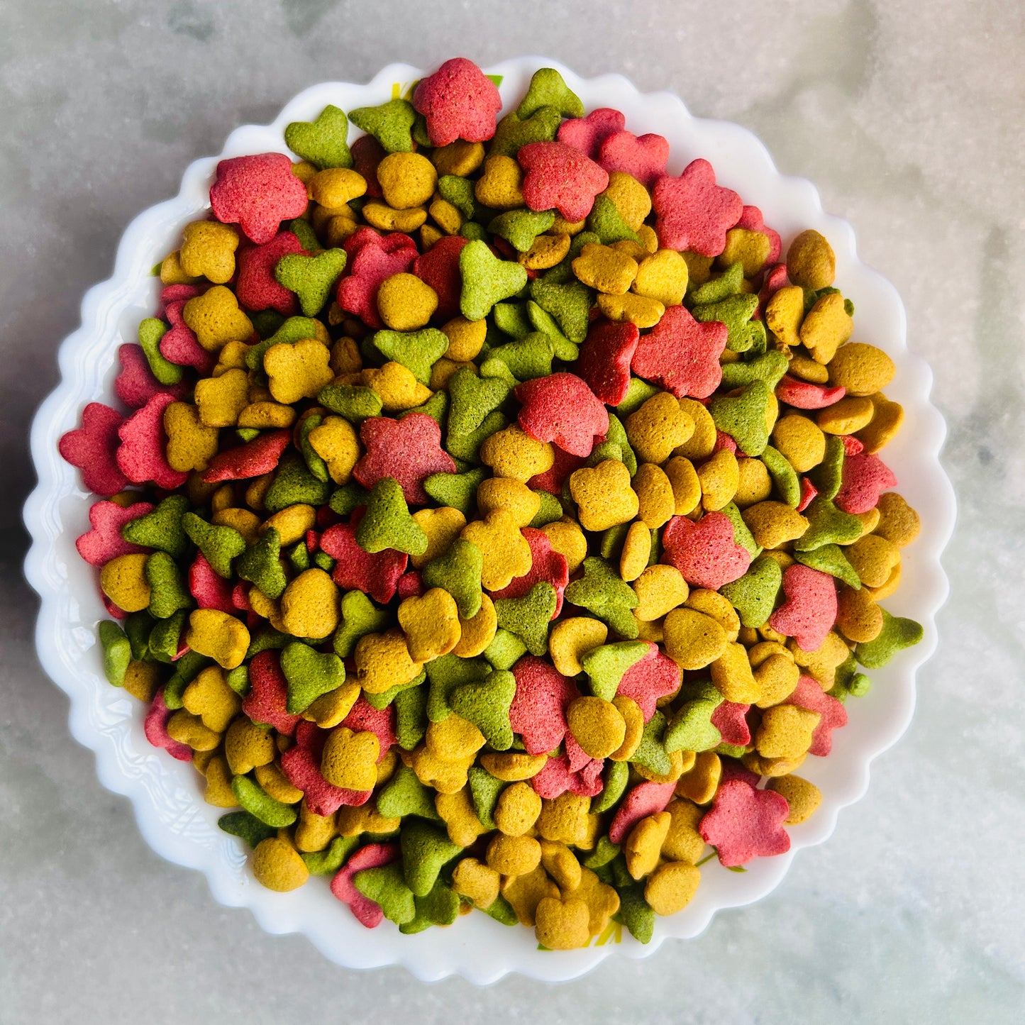 Volikart Bird’s Pellet Fruit Mix 300gm – Natural & Healthy Parrot Treat | Nutritious Food for Lovebirds, Cockatiels, Budgies, Parakeets