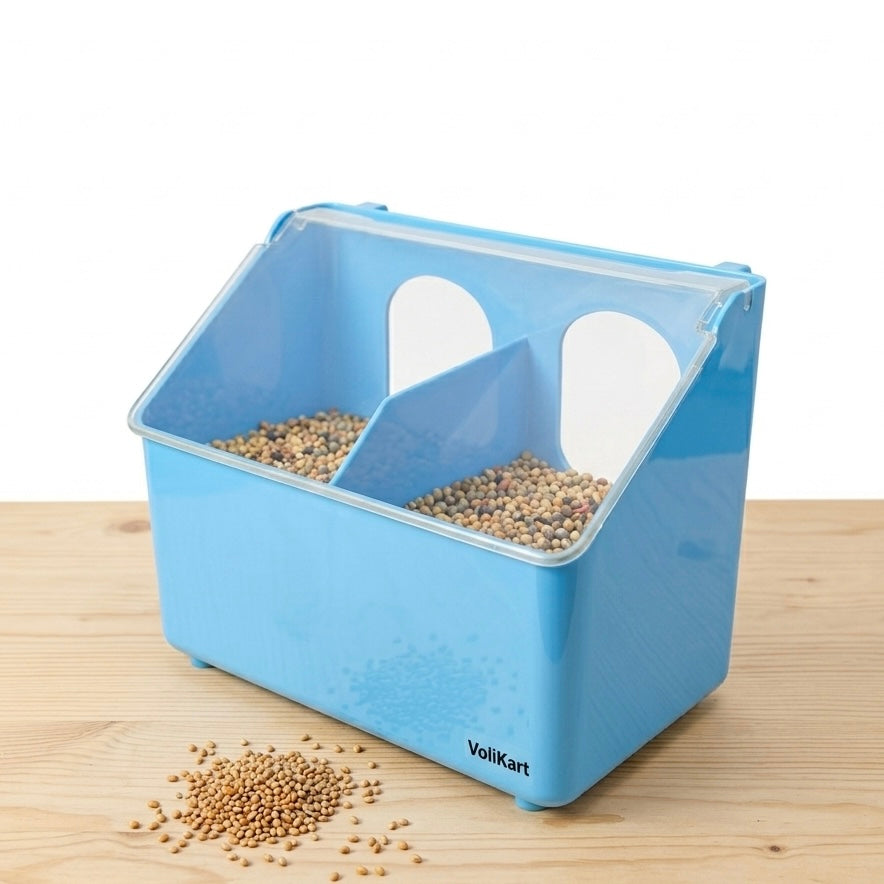 Volikart™ Outside Cage Bird & Pigeon Seed Feeder (Anti-Waste)
