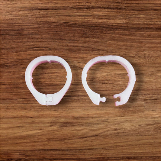 Premium Quality Pigeons Clip Leg Ring.High Quality lightweight Plastic ( 15 Pieces )