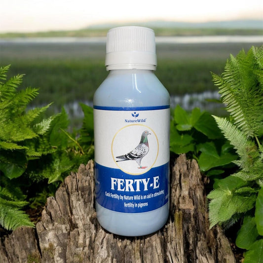 100ml Nature Wild Ferty-E – Vitamin E Supplement for Pigeon Fertility & Racing Performance