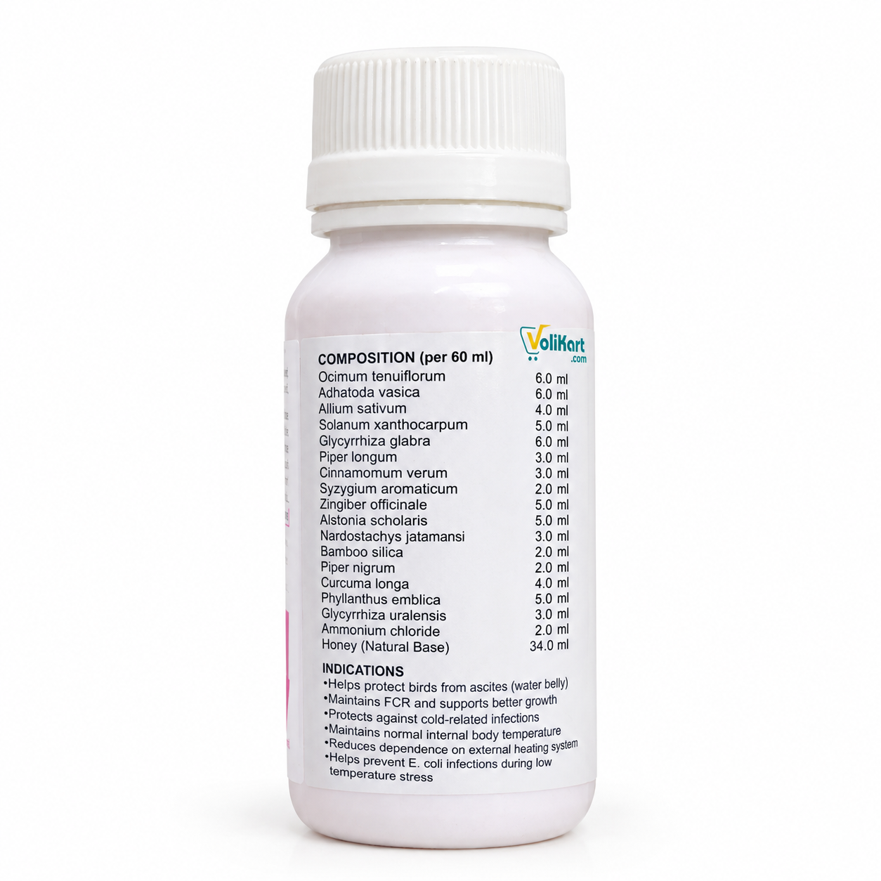 NatureWild Cold Care for Birds – Herbal Cold Weather Support Supplement 60ml