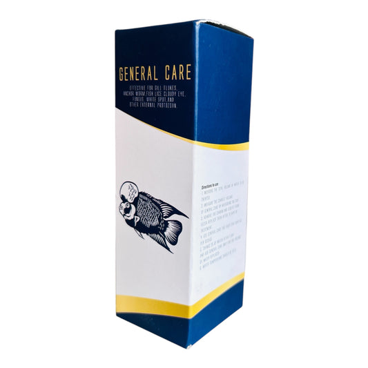 General Care Aquarium Fish Medicine - Treats White Spot, Cloudy Eye, Flukes & Parasites - 120ml