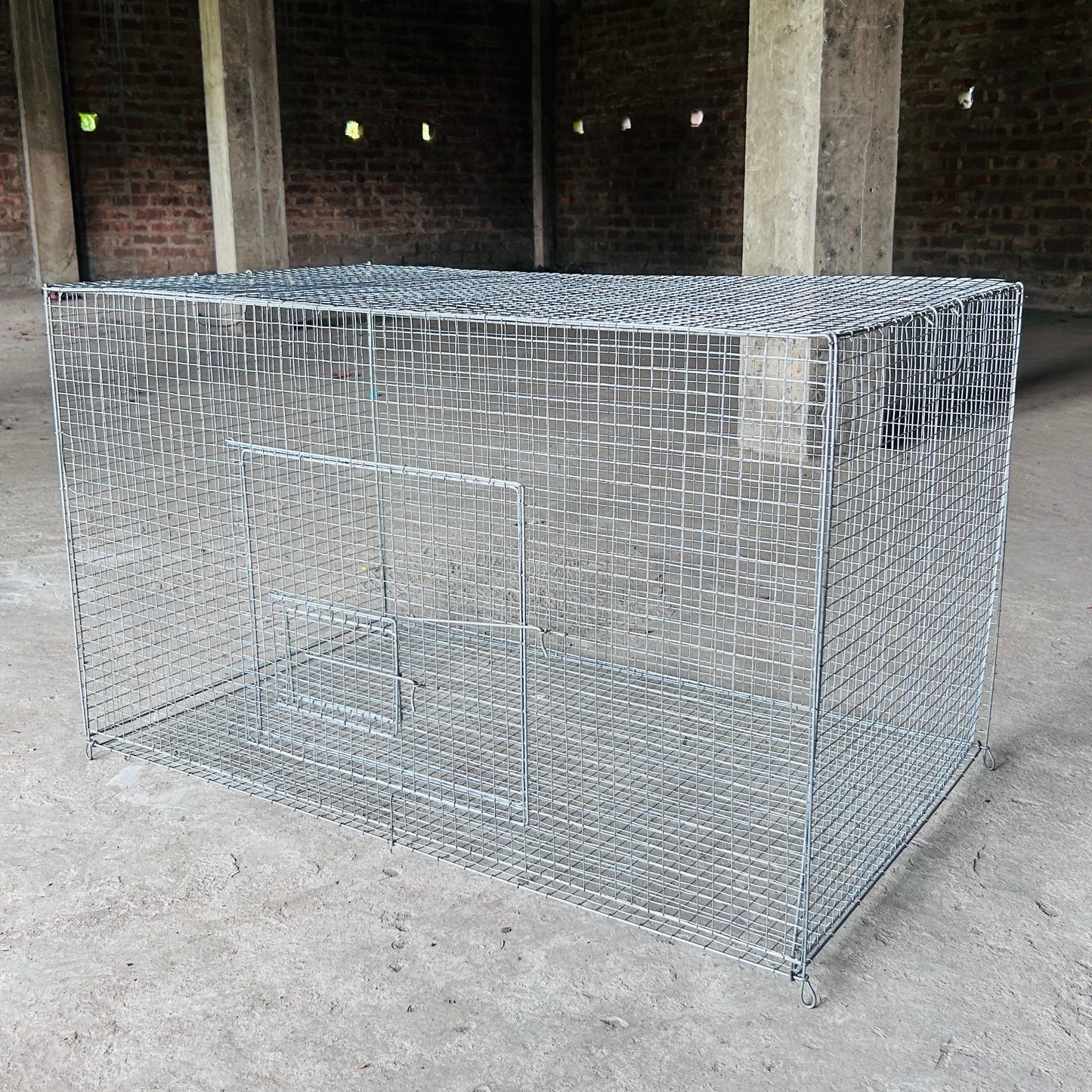 Small Conure Folding Bird Cage With Tray 21 inches (H) x 21.26 inches (W) x 35 inches (L)