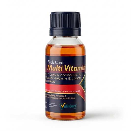 Birds Care Multivitamin 60ml for All Birds | Feather Growth & Overall Health Supplement