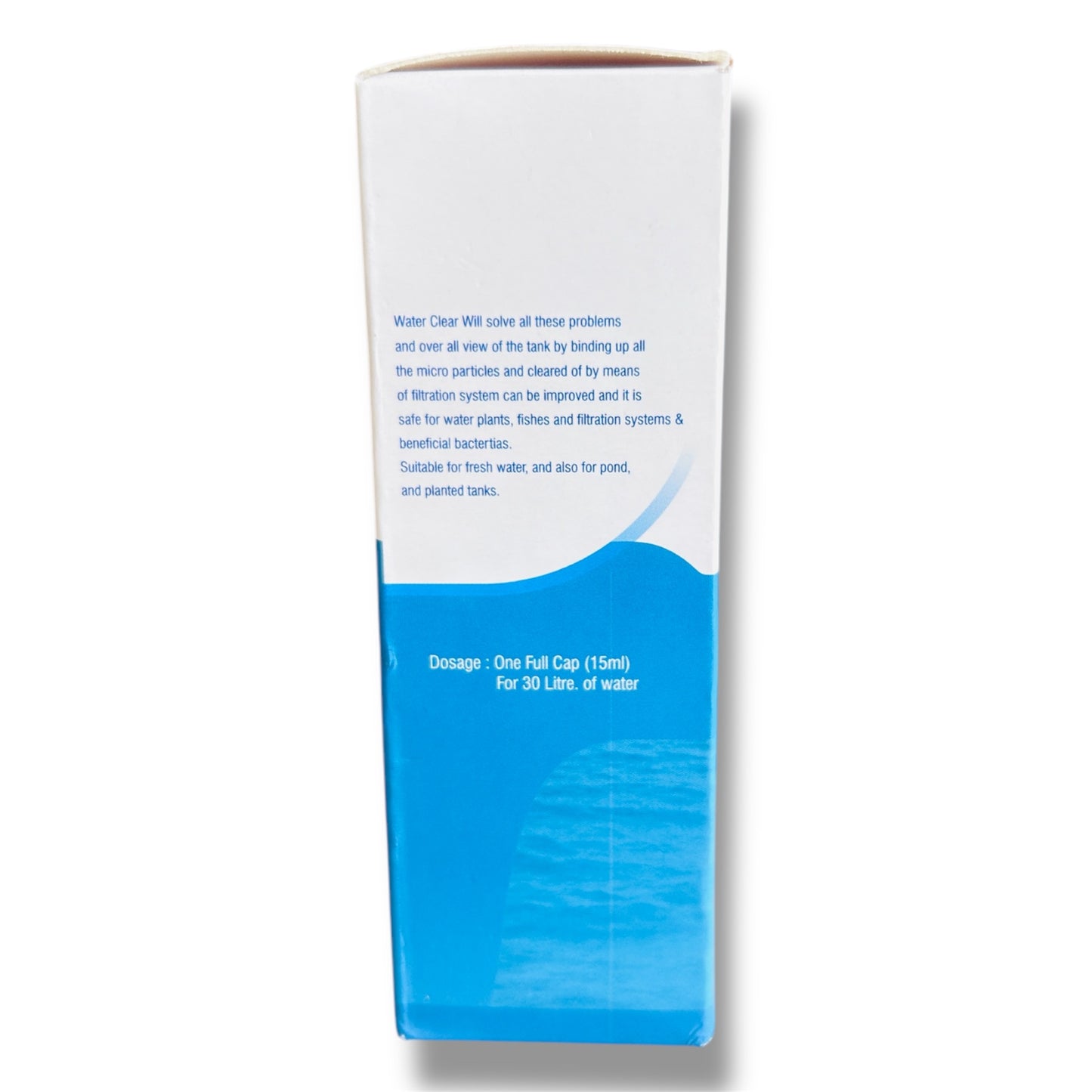 Redfin Water Clear Aquarium Water Conditioner – 120ml | Clears Cloudy Water, Safe for All Fish Tanks