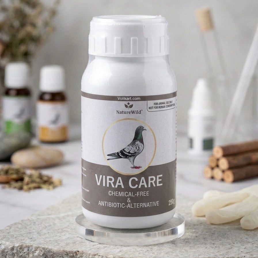 Nature Wild Vira Care 250g Herbal Bird Medicine | Chemical-Free Antibiotic Alternative for Pigeons