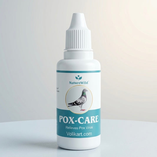 Pigeon Pox Treatment Drops - NatureWild Pox-Care for Avian Health - Volikart