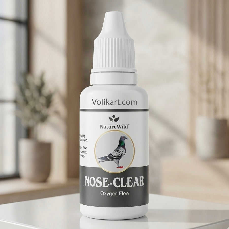 Volikart NatureWild Nose-Clear for Pigeons | Breathing Support Drops