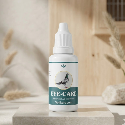 Volikart Nature Wild Eye-Care Drops for Pigeons & Pet Birds | Relief for Eye Infection, Redness & Eye Discharge