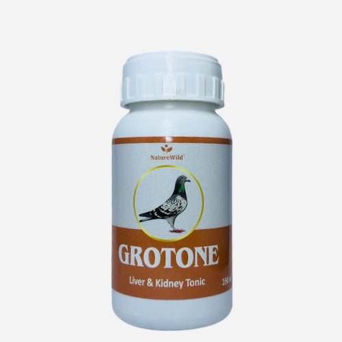 Nature Wild Grotone 250ml Liver & Kidney Tonic for Birds & Pets | Natural Supplement for Better Digestion, Detox & Immunity – Volikart